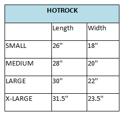 Rock Size Chart
